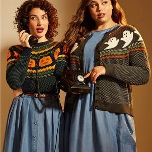 Modcloth You’ve Been Ghosted Fair Isle Cardigan